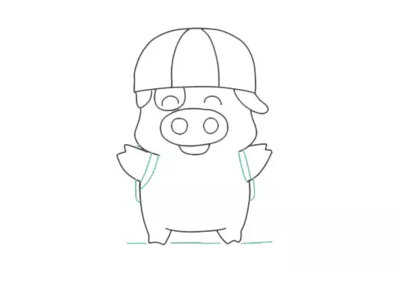 麦兜简笔画