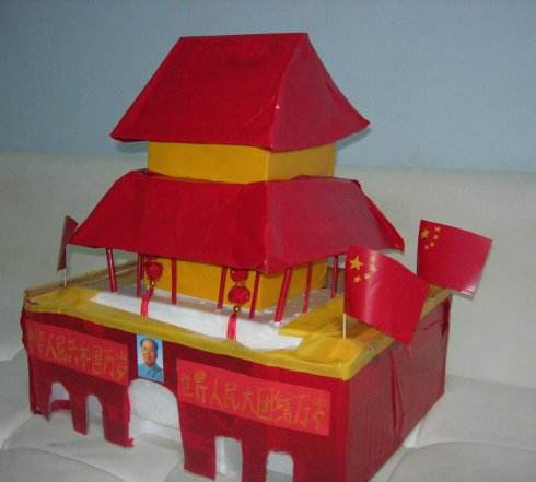 国庆节手工作品图片大全