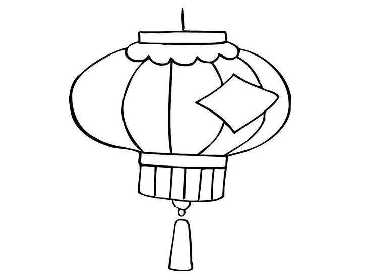 迎新年简笔画
