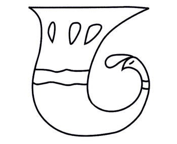 孔雀简笔画怎么画
