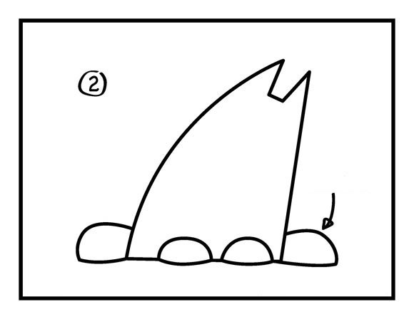 卡通小猫简笔画