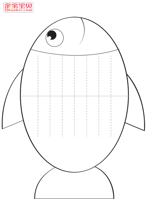 纸编小鱼制作过程