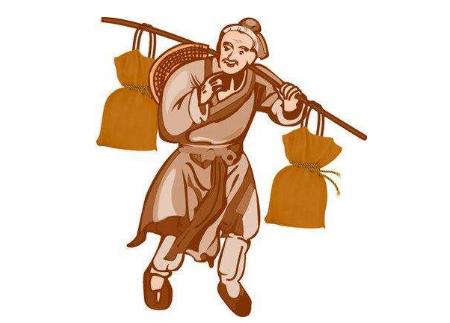 商人赶路的故事