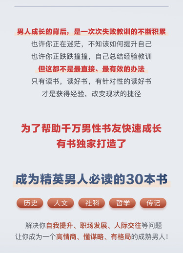 精英阅读书单：男性必读的30本书