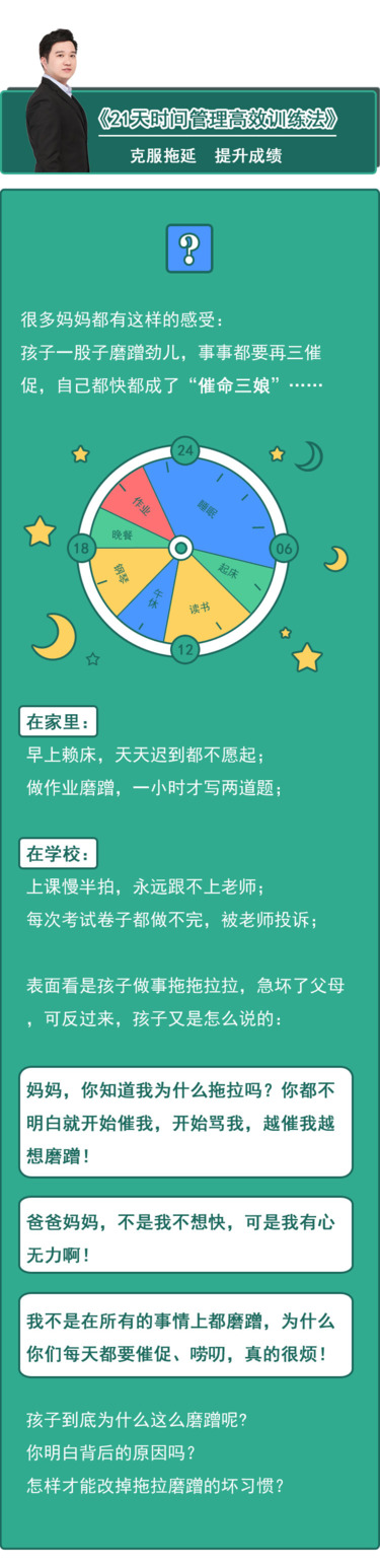 21天时间管理高效训练法