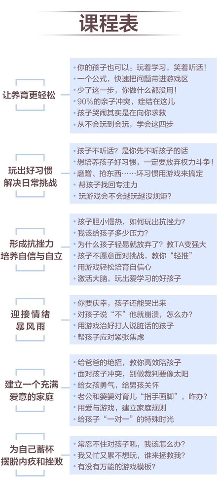 美国育儿大咖：你的孩子也可以玩着学习，笑着听话！