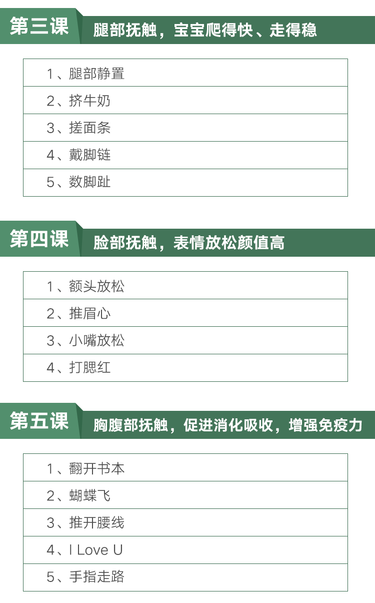 抚触按摩技巧，让宝宝几分钟入睡的秘诀