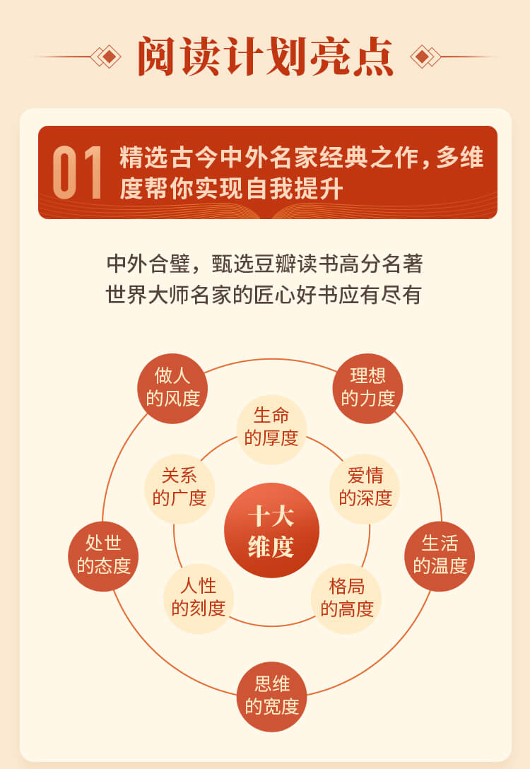 「一生必读」100天读完100本文学经典，时代瑰宝、永不褪色