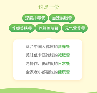 中国家庭的健康饮食课：排毒刮油营养健康4步曲