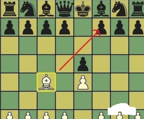 国际象棋开局 米粒妈学院国际象棋开局5步杀图解